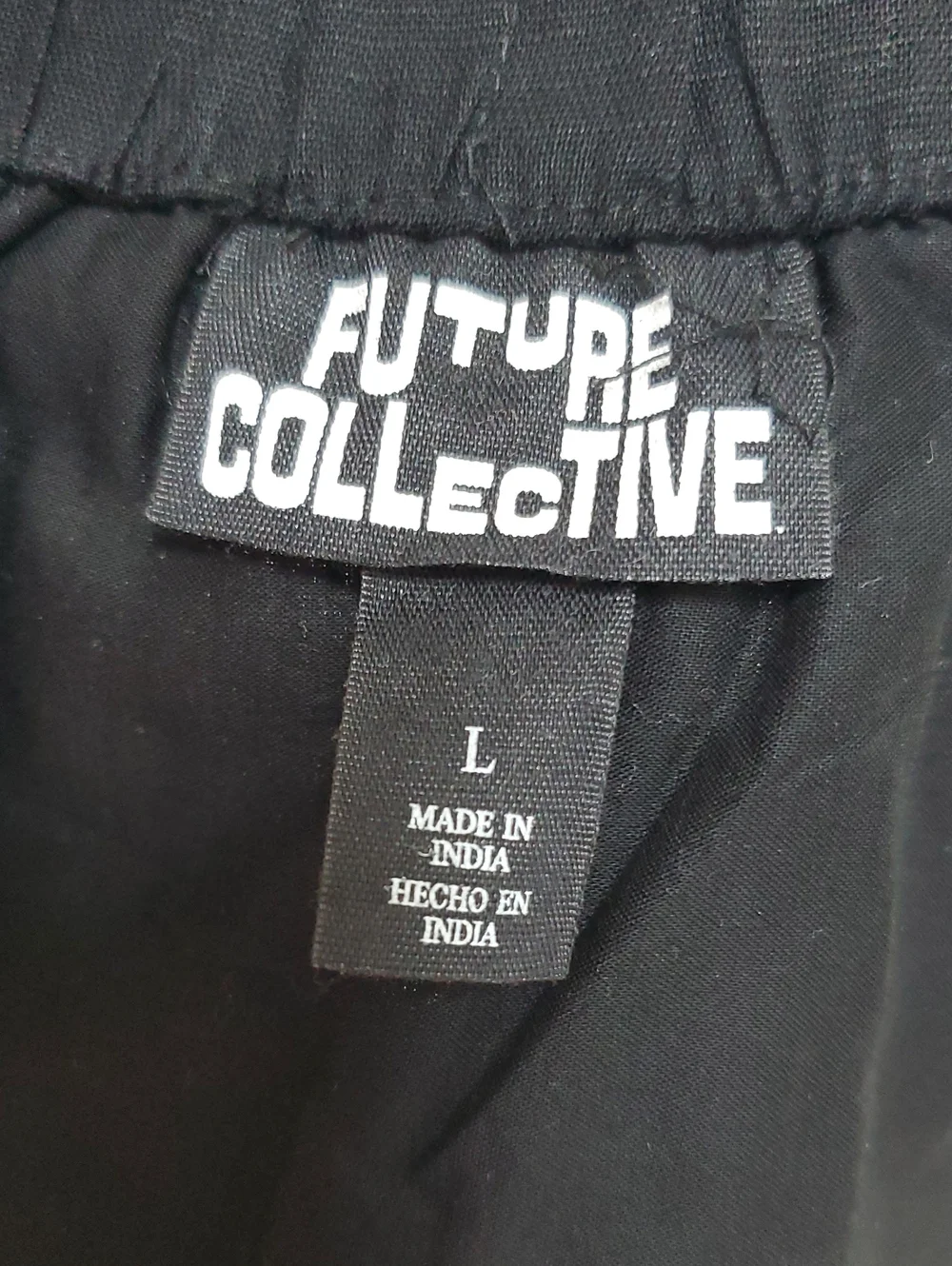 Future Collective Linen Blend Skirt